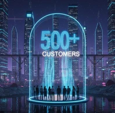 500+ Customers